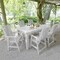 Highwood Usa Weatherly 7pc Rectangular Counter Height Outdoor Patio Furniture Dining Set 72 x 42 AD-ST7WL2CO4BA-WHE - alternate 3